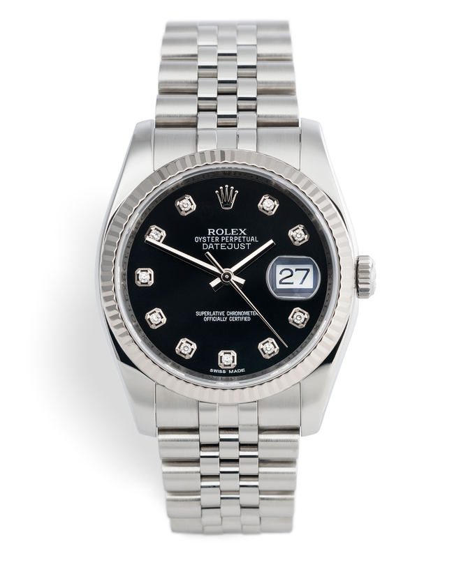 ref 116234 | Diamond Dial | Rolex Datejust