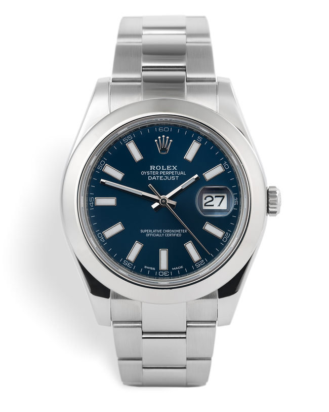 ref 116300 | 41mm 'Rolex Warranty' | Rolex Datejust II