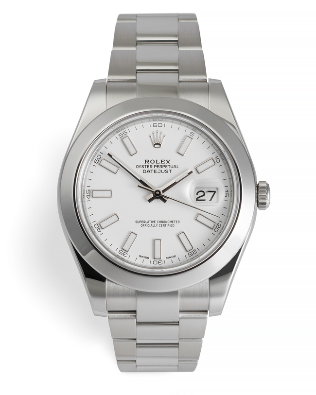 ref 116300 | 'Rolex Warranty to 2021' | Rolex Datejust II