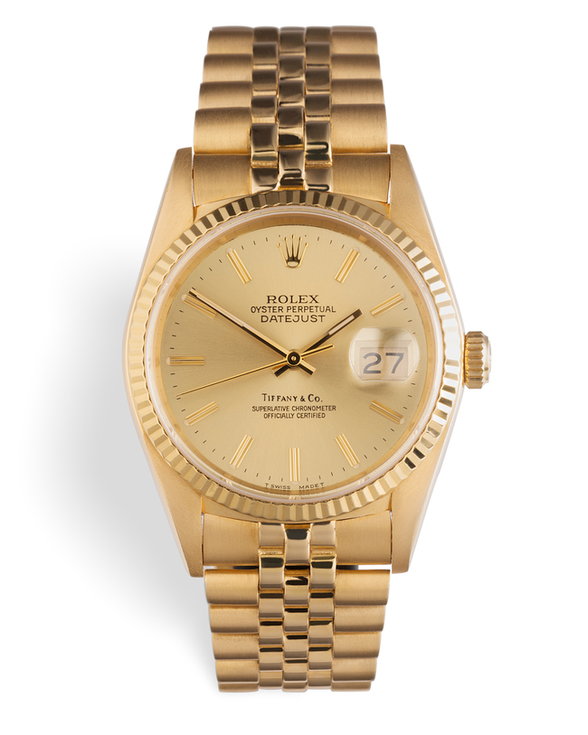 ref 16018 | Yellow Gold, Full Set | Rolex Datejust