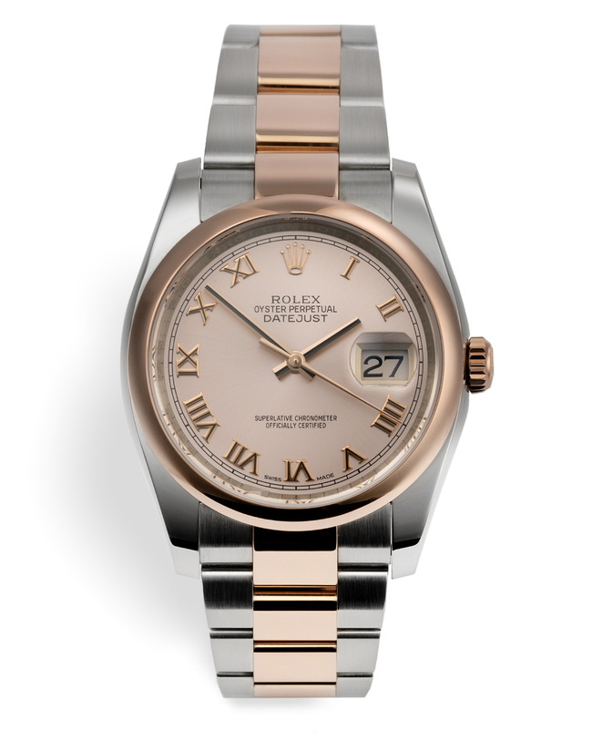 Rose Gold & Steel "Full Set" | ref 116201 | Rolex Datejust
