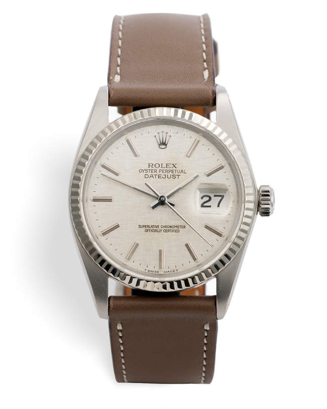 ref 16014 | Vintage White Gold Bezel | Rolex Datejust