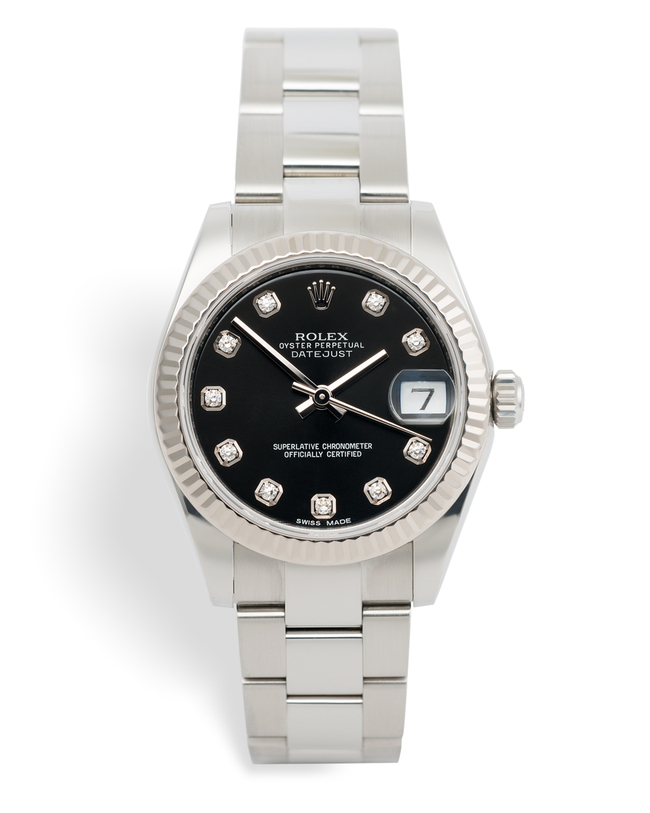 ref 178274 | White Gold Bezel 'Full Set' | Rolex Datejust