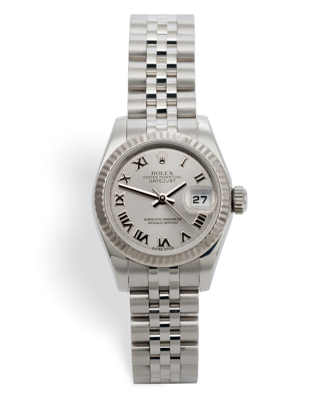 ref 179174 | 'White Gold Bezel' Full Set | Rolex Datejust