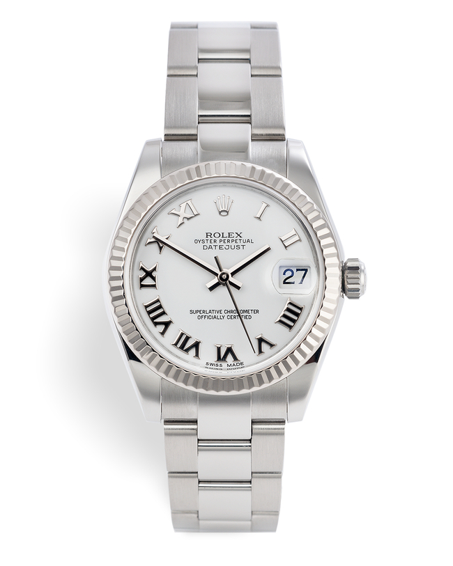 ref 178274 | White Gold Bezel | Rolex Datejust