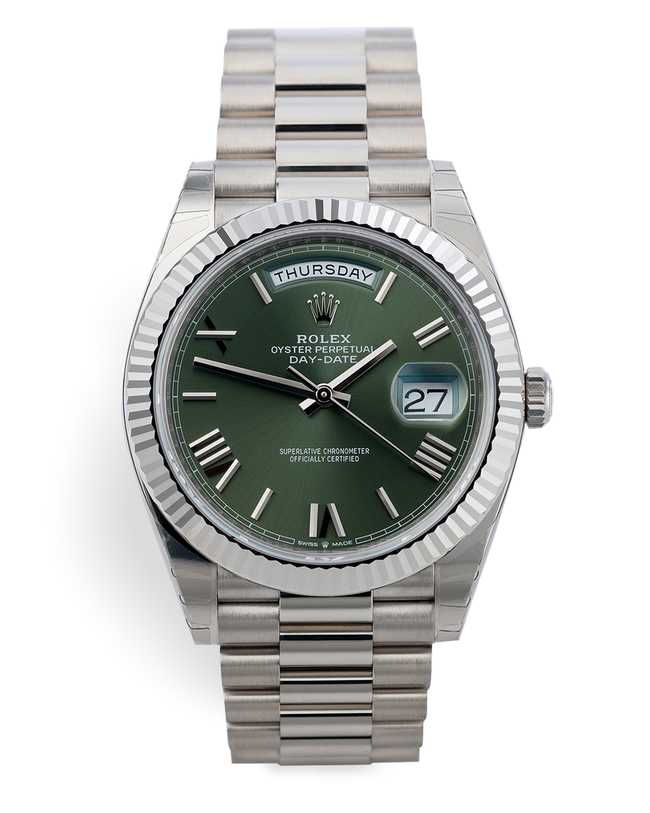 ref 228239 | 'Brand New' 18ct White Gold | Rolex Day-Date