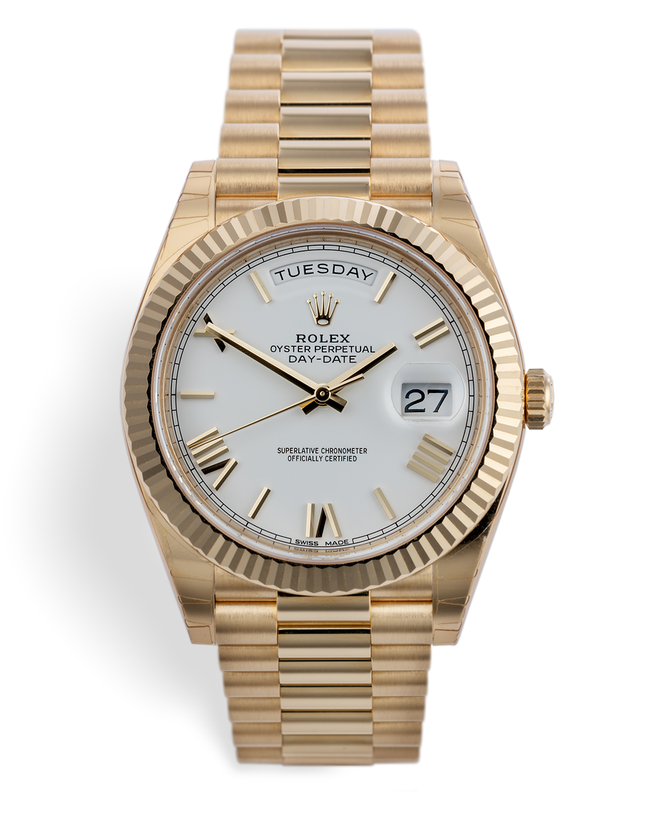 ref 228238 | 'Fully Stickered' Rolex Warranty to 2024 | Rolex Day-Date