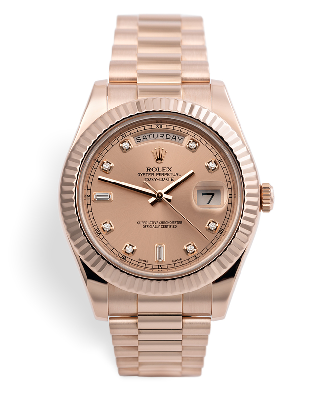 ref 218235 | 41mm Everose Diamond Dial | Rolex Day-Date II