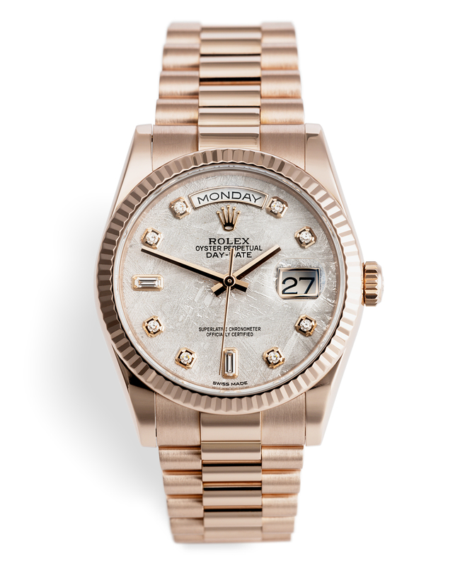 'Rare Meteorite Diamond Dial' | ref 118235 | Rolex Day-Date