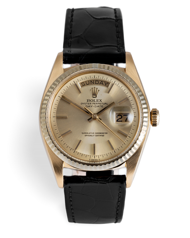 ref 1803 | Yellow Gold 'Pie Pan' | Rolex Day-Date