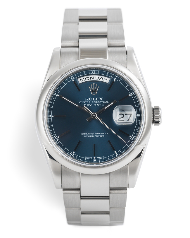 ref 118209 | White Gold 'Rolex Warranty' | Rolex Day-Date