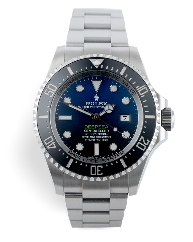 ref 126660 | 5 Year Warranty '3235' | Rolex Deepsea D-Blue