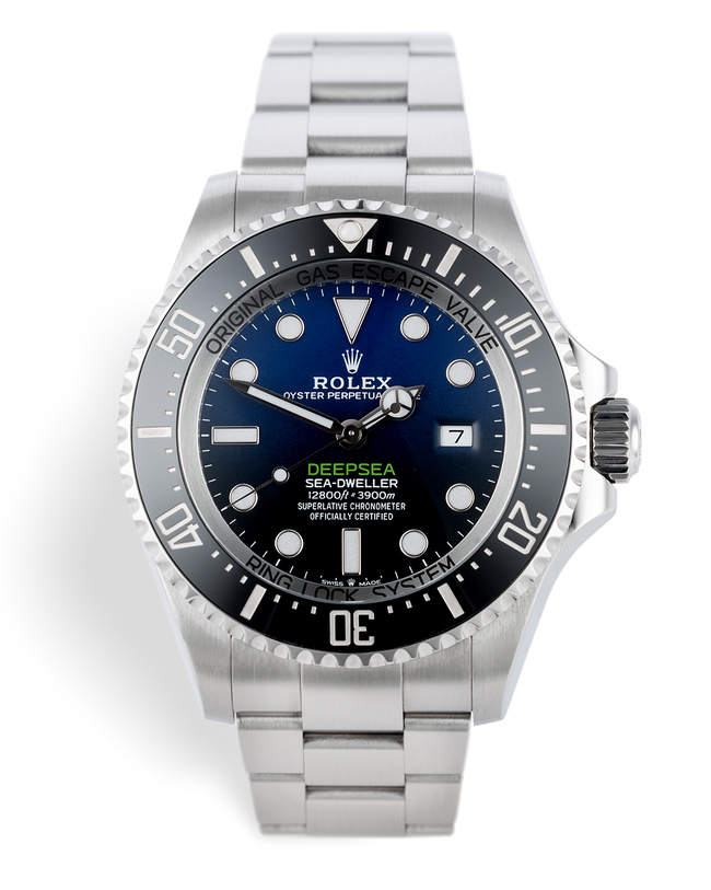 ref 126660 | 'New Model' Warranty to 2023 | Rolex Deepsea D-Blue