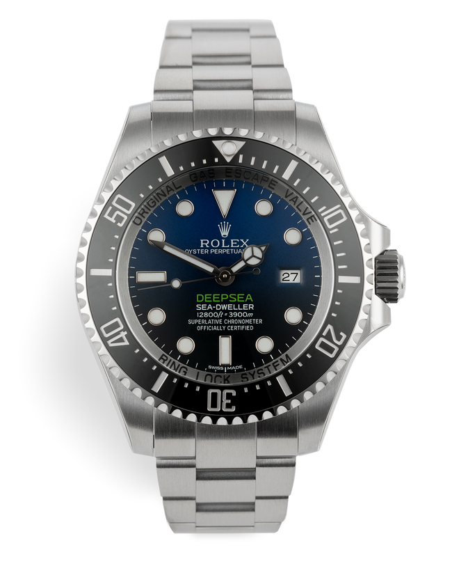 ref 116660 | Rolex Warranty to 2020 | Rolex Deepsea D-Blue