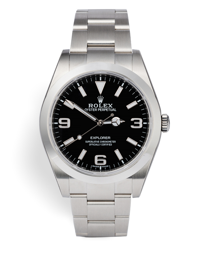 ref 214270 | 5 Year Rolex Warranty | Rolex Explorer