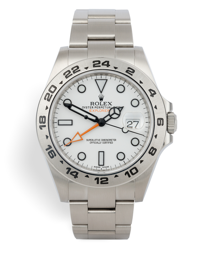 ref 216570 | 42mm Orange Hand | Rolex Explorer II