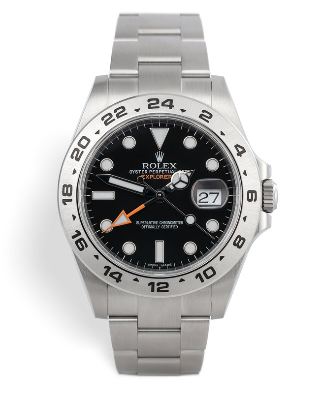 ref 216570 | 42mm Orange Hand | Rolex Explorer II