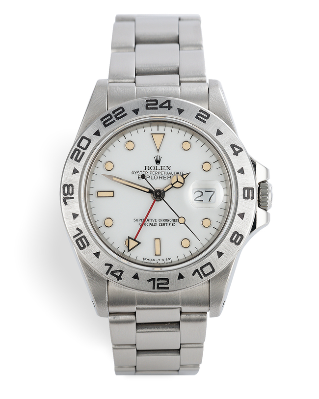ref 16550 | 'Cream Lume' Full Set | Rolex Explorer II