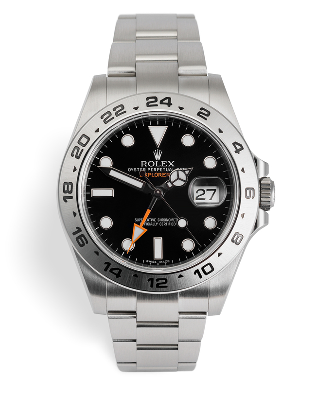 ref 216570 | Latest 42mm 'Orange Hand' | Rolex Explorer II