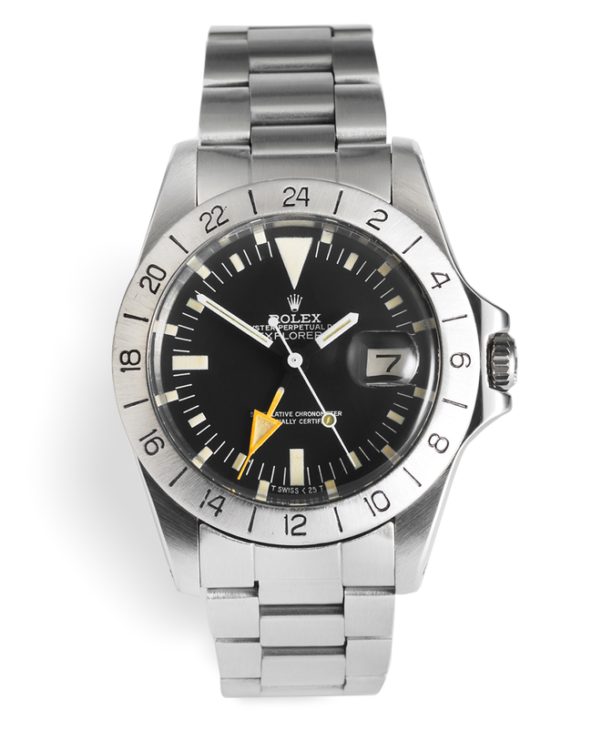 ref 1655 | Vintage Orange Hand 'Box & Certificate' | Rolex Explorer II