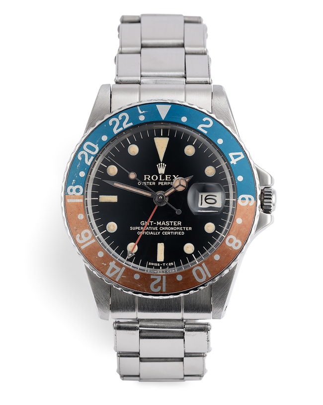 ref 1675 | Gilt Gloss Dial 'Fat Font' | Rolex GMT-Master
