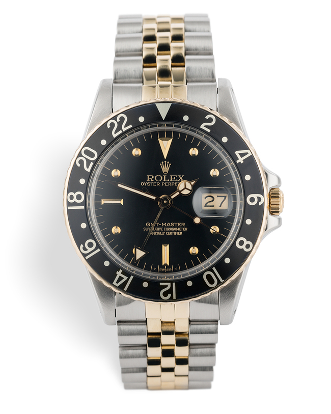 ref 16753 | Gold & Steel 'Nipple Dial' | Rolex GMT-Master