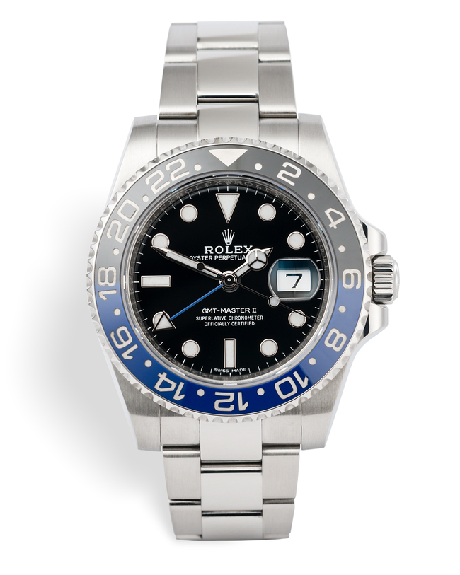 ref 116710BLNR | Batman 5 Year Warranty | Rolex GMT-Master II