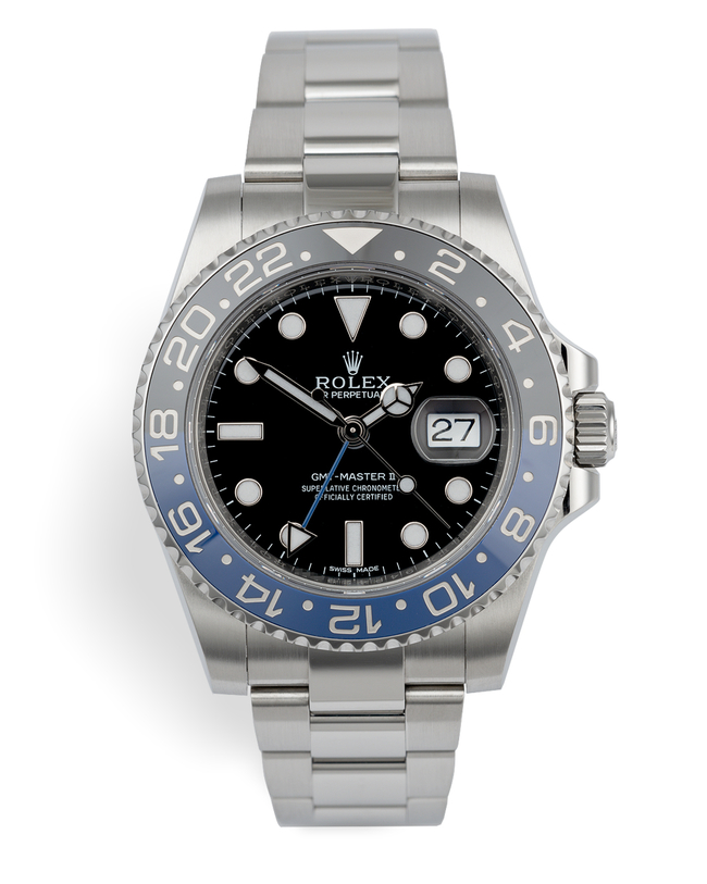 ref 116710BLNR | Batman Complete Set | Rolex GMT-Master II