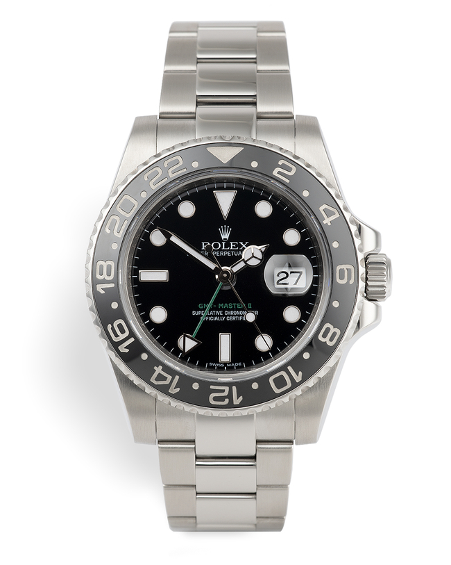 ref 116710LN | Box & Certificate | Rolex GMT-Master II