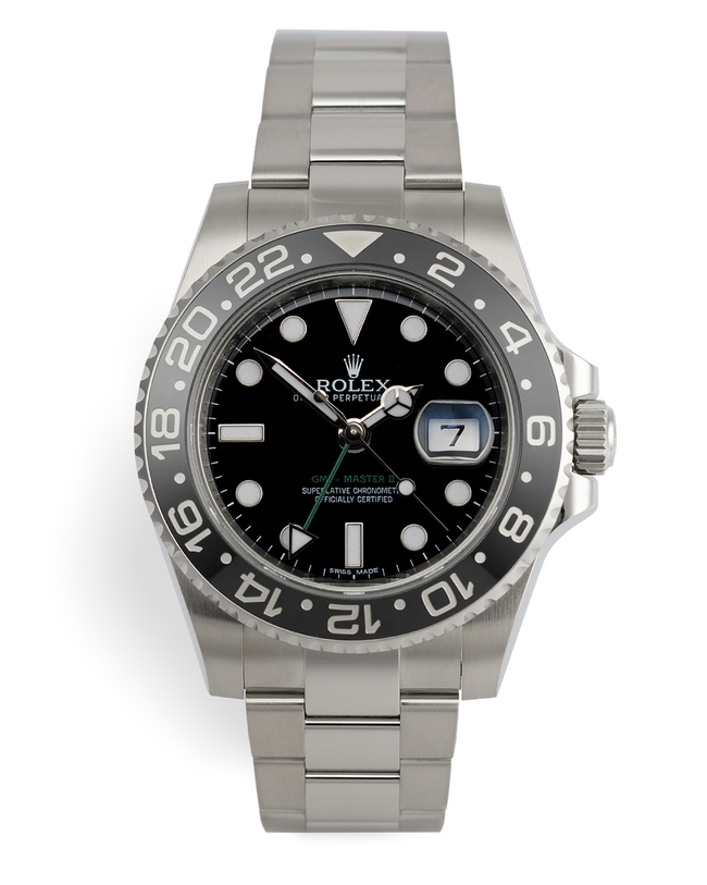 ref 116710LN | Box & Certificate | Rolex GMT-Master II