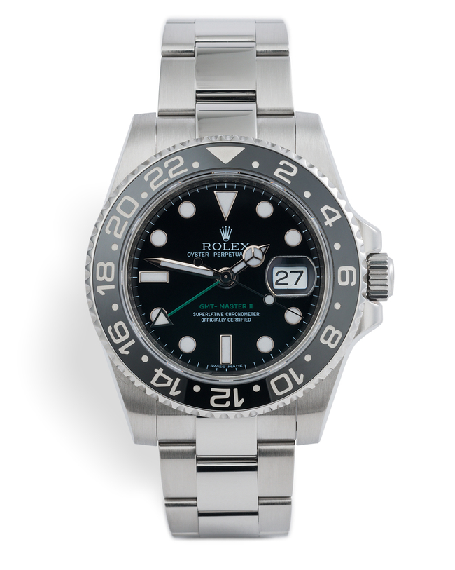 ref 116710LN | 'Box & Papers' | Rolex GMT-Master II