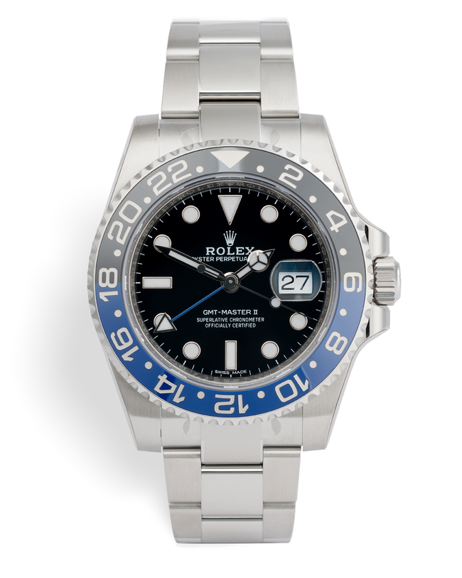 ref 116710BLNR | 'Batman' 5 Year Warranty | Rolex GMT-Master II