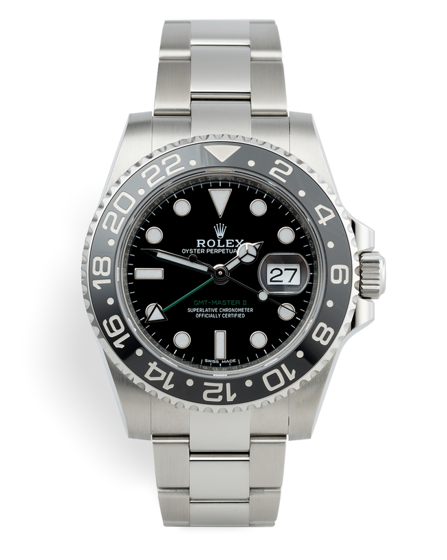 Brand New 5 Year Warranty | ref 116710LN | Rolex GMT-Master II