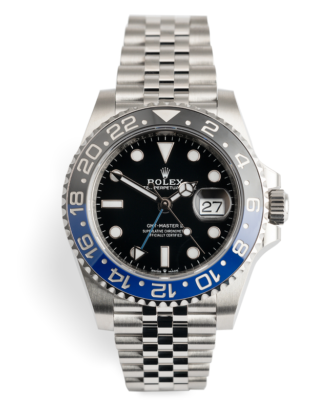 ref 126710BLNR | Brand New 'Batman Jubilee' | Rolex GMT-Master II