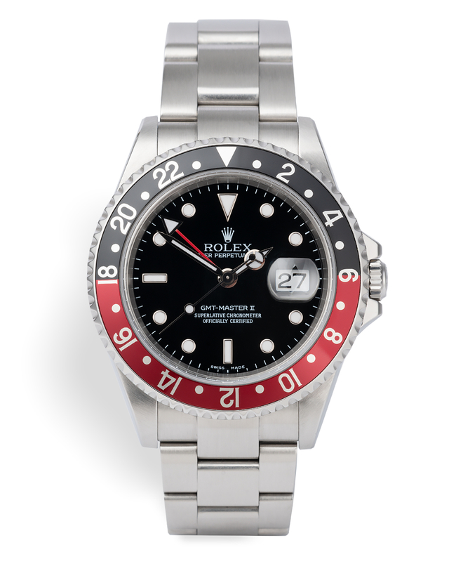 ref 16710 | 'Coke Bezel' Box & Papers | Rolex GMT-Master II