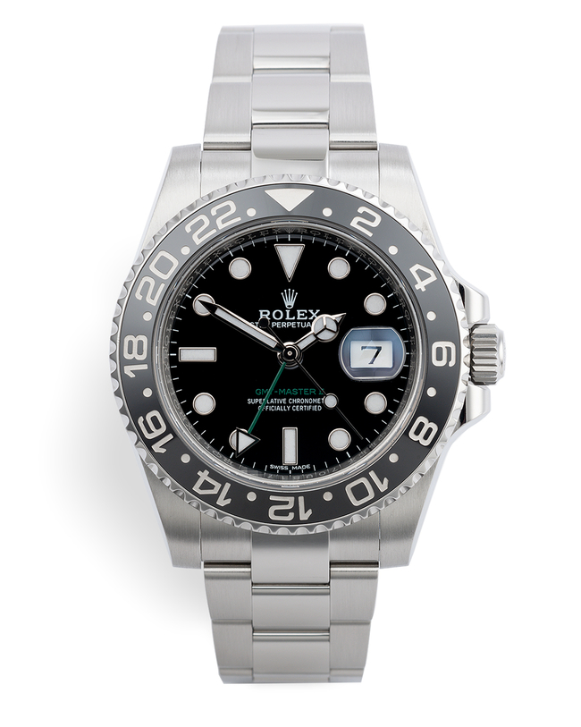 ref 116710LN | Cerachrom 'Five Year Warranty' | Rolex GMT-Master II