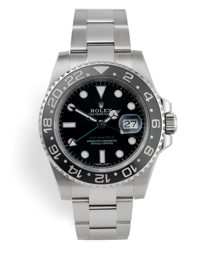 Rolex GMT-Master II Watches | ref 116710LN | Full Set 'Rolex Warranty ...