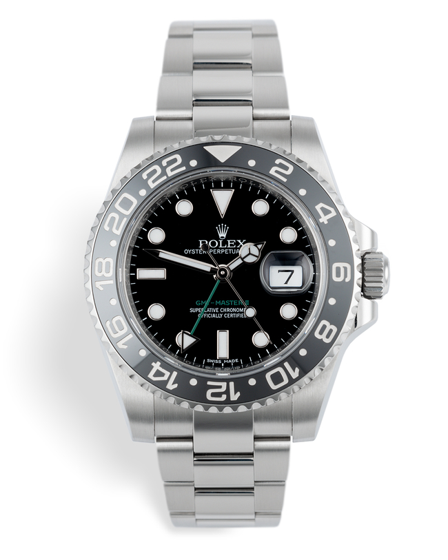 ref 116710LN | Box & Certificate | Rolex GMT-Master II