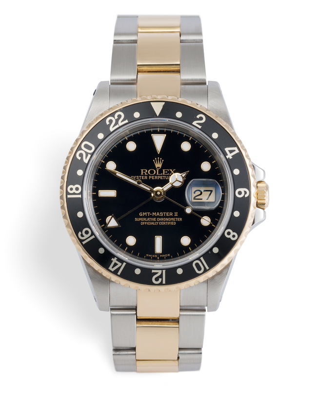 ref 16713 | Gold & Steel 'Full Set' | Rolex GMT-Master II