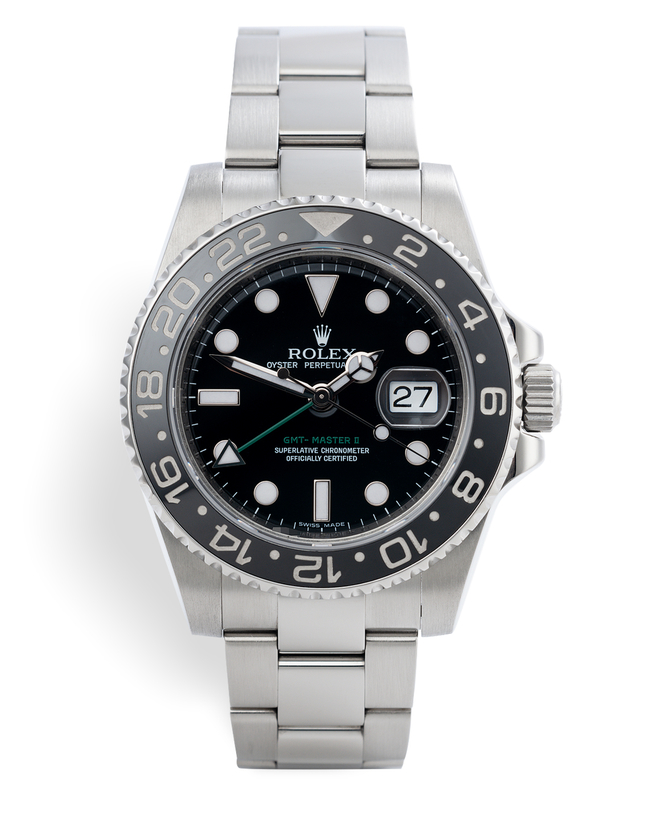 Rolex GMT-Master II Watches | ref 116710LN | 'Green Hand' Cerachrom ...