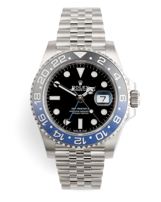 ref 126710BLNR | Batman Jubilee 'Full Set' 5 Year Warranty | Rolex GMT-Master II