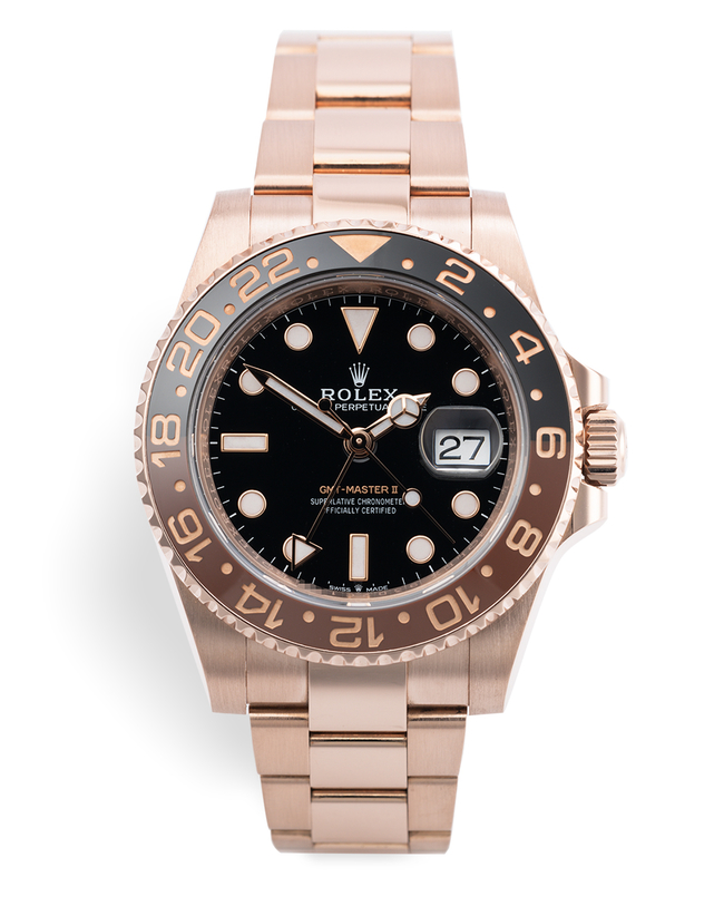 ref 126715CHNR | Root Beer 'Complete Set' | Rolex GMT-Master II
