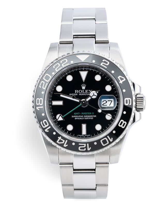 ref 116710LN | Service Warranty to 2021 | Rolex GMT-Master II