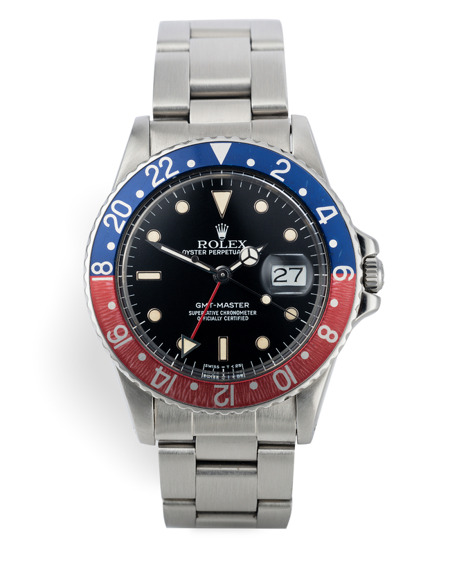 ref 16750 | 'Pink Lady' Box & Papers | Rolex GMT-Master