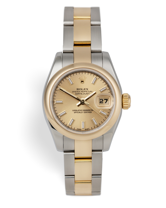 ref 179163 | 18ct Gold & Steel | Rolex Lady-Datejust