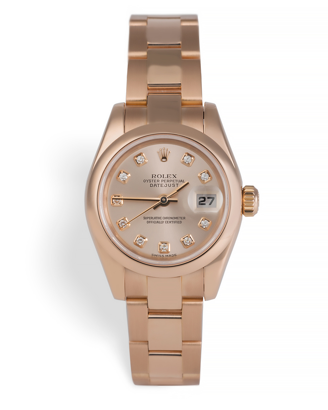ref 179165 | Everose Gold '2017 Rolex service' | Rolex Lady-Datejust