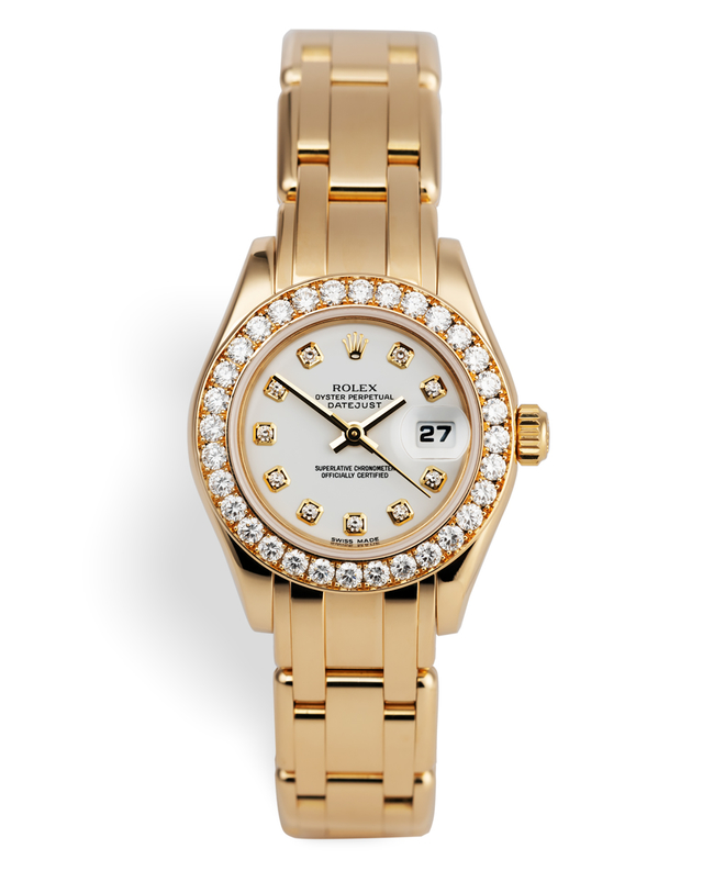 ref 80298 | Full Set 'Diamond Dial' | Rolex Lady Pearlmaster