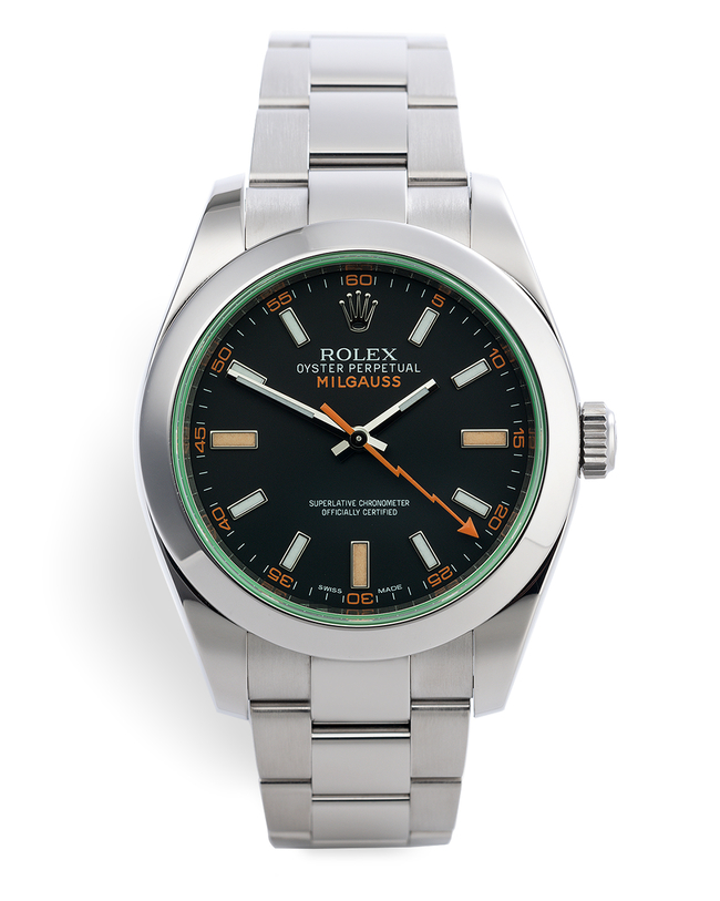 ref 116400GV | 'Lightning Bolt' Complete Set | Rolex Milgauss