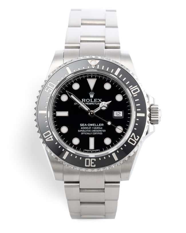ref 116600 | 'Two Year Rolex Service Warranty' | Rolex Sea-Dweller 4000