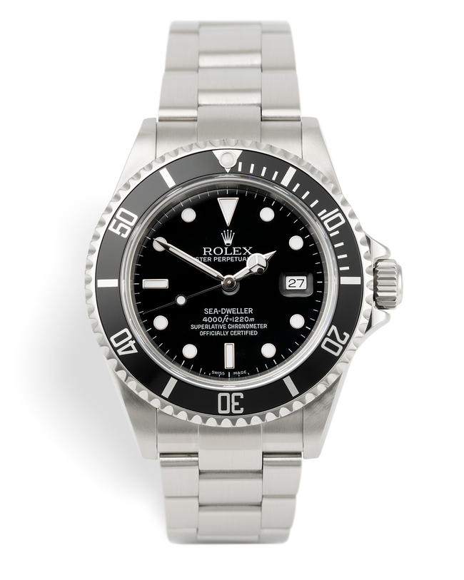 Box & Papers "Aluminium Bezel" | ref 16600 | Rolex Sea-Dweller